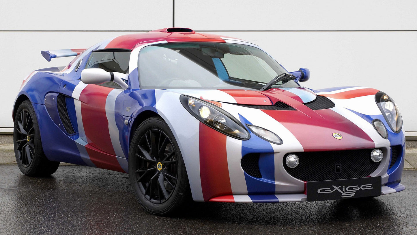 Lotus Exige S Union Jack Uk Hd Art Jigsaw Puzzle