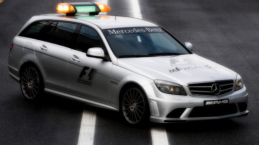 Mercedes Benz C Amg Estate F1 Medical Car Hd Art Jigsaw Puzzle