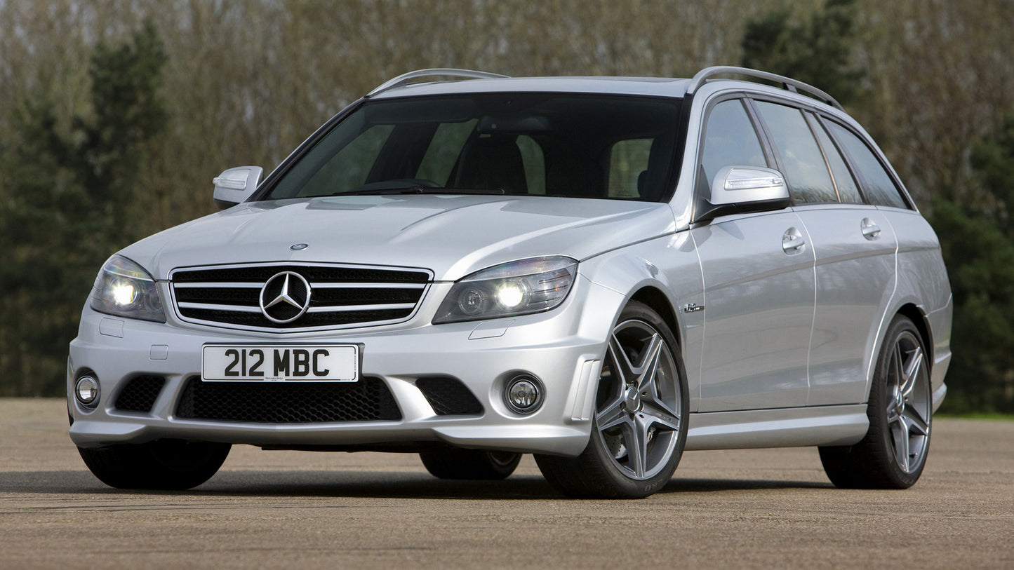 Mercedes Benz C Amg Estate Uk Hd Art Print Poster