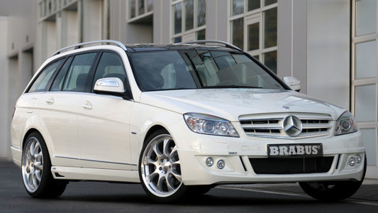 Mercedes Benz C Class Estate By Brabus Hd Art Print Poster