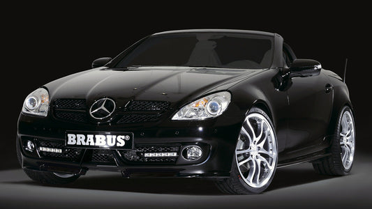 Mercedes Benz Slk Class By Brabus Hd Art Print Poster