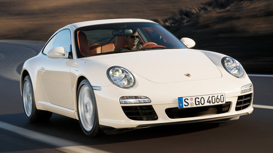 Porsche Carrera Hd Art Keychain