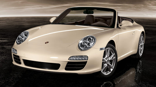 Porsche Carrera Cabriolet Hd Art Keychain