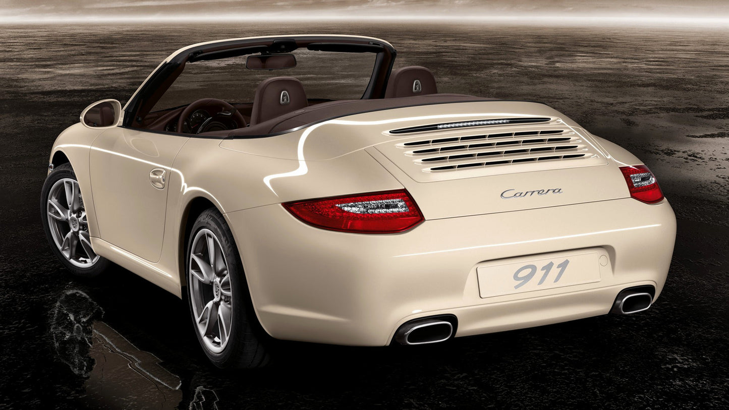 Porsche Carrera Cabriolet Hd Art Keychain