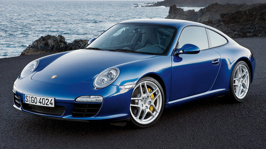 Porsche Carrera S Hd Art Keychain
