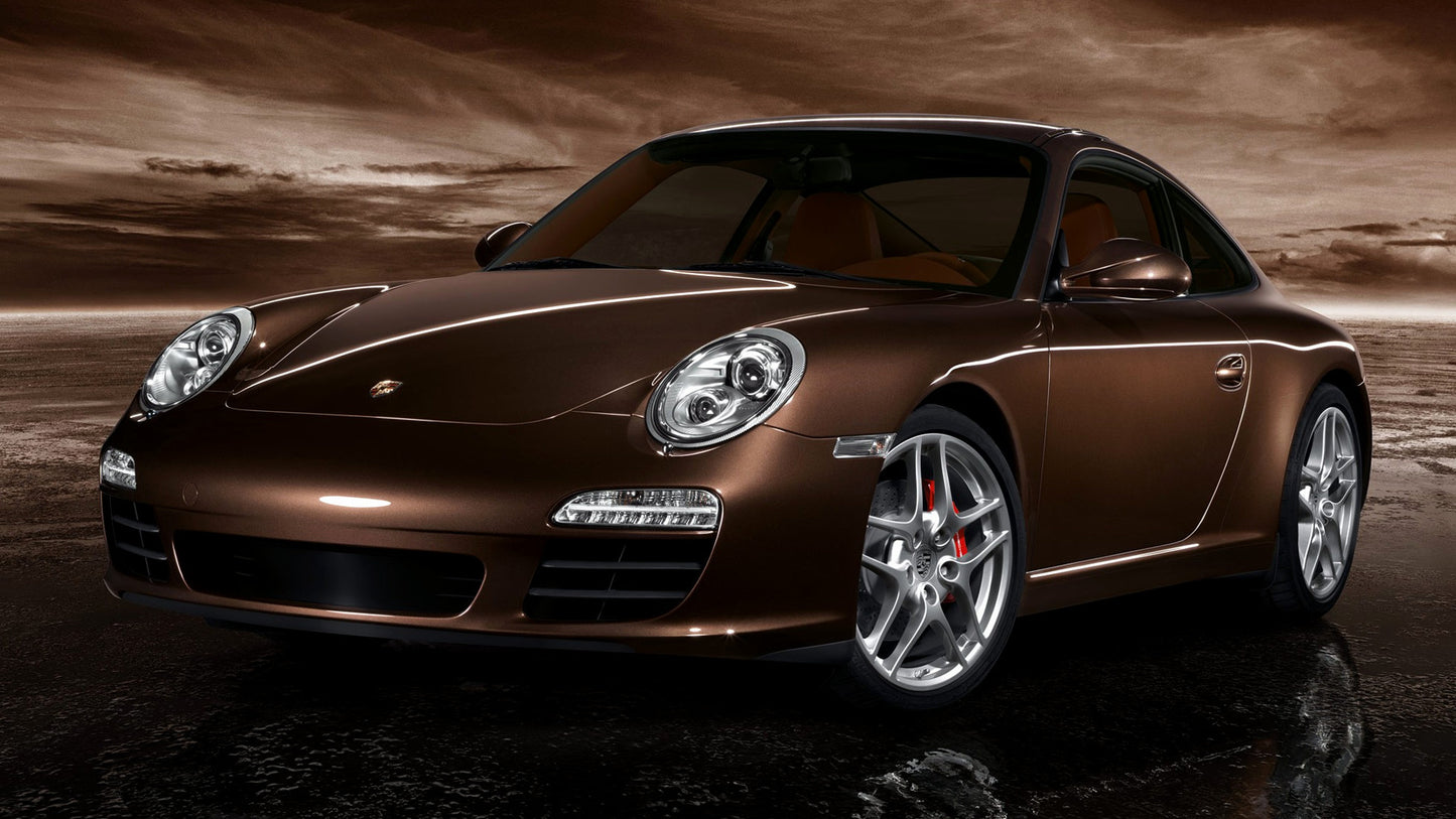 Porsche Carrera S Hd Art Keychain