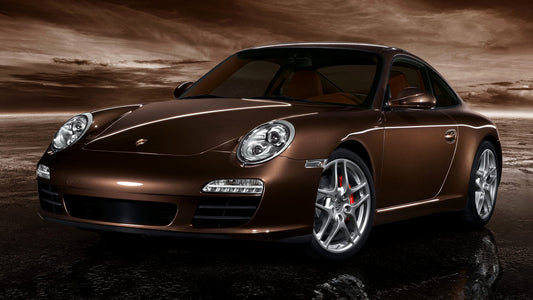 Porsche Carrera S Hd Art Keychain