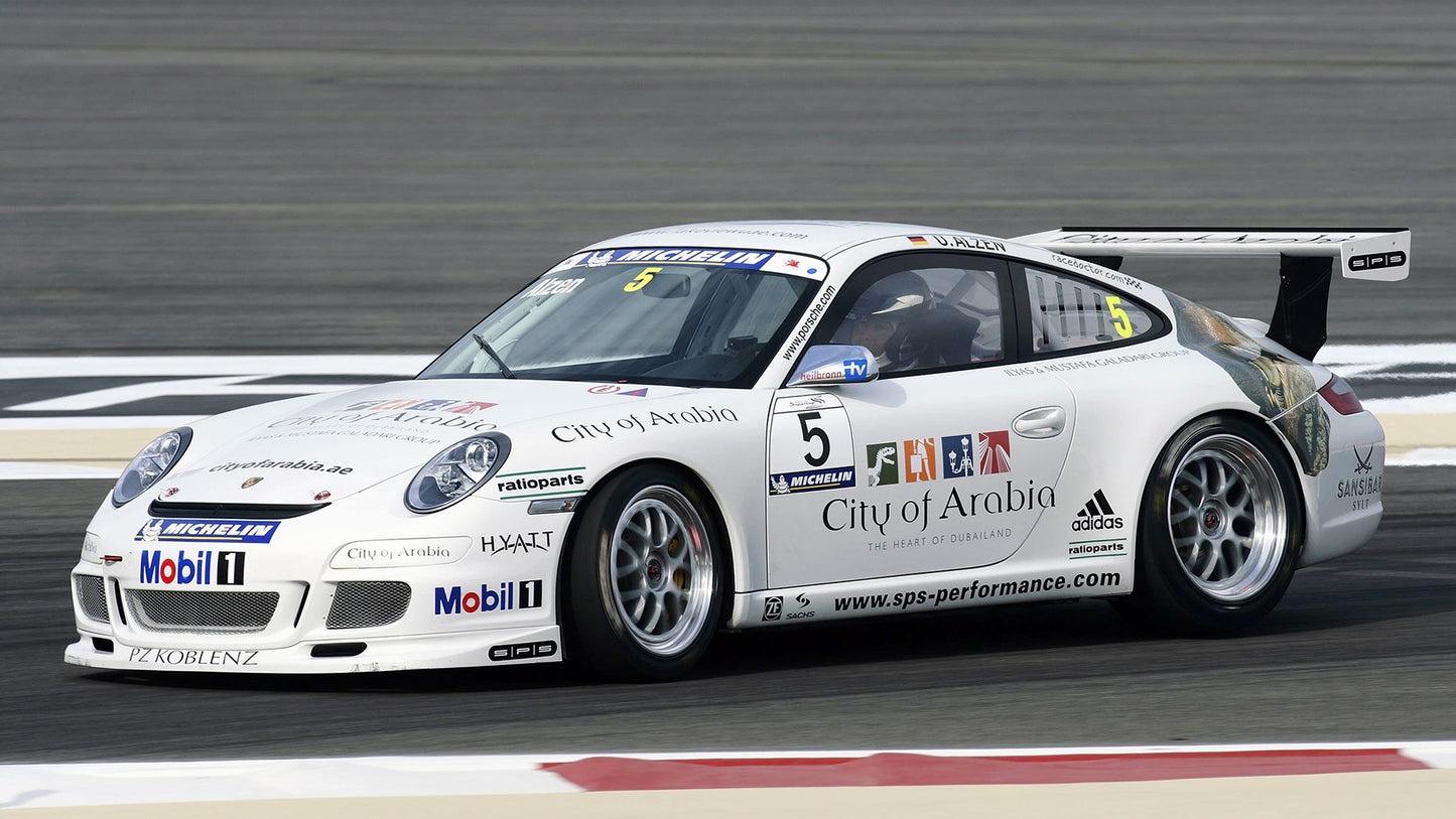 Porsche Gt3 Cup S Hd Art Keychain