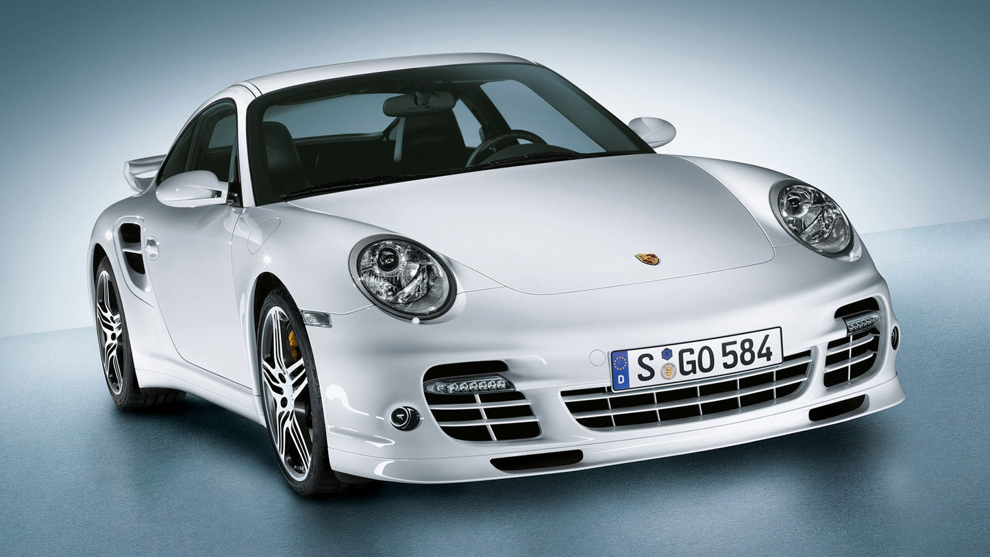Porsche Turbo Aerokit Hd Art Keychain