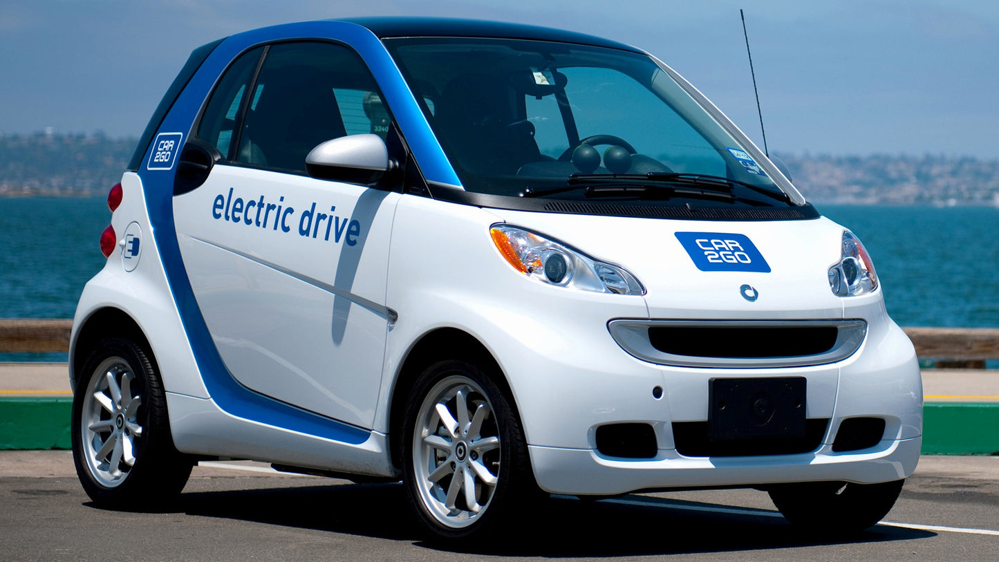 Smart Fortwo Car2Go Electric Drive Us Hd Art Keychain