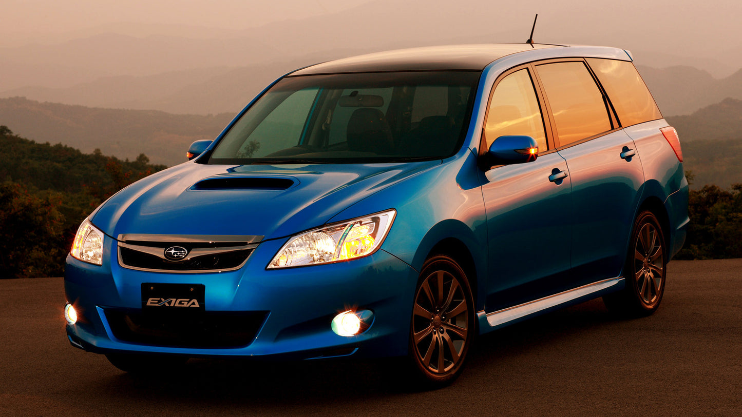 Subaru Exiga Gt Hd Art Keychain