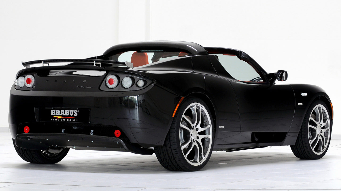 Tesla Roadster Sport By Brabus Hd Art Keychain