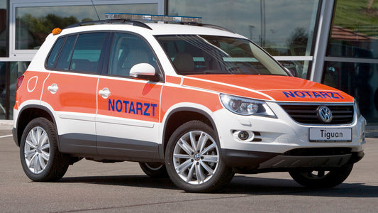 Volkswagen Tiguan Track And Field Notarzt Hd Art Keychain