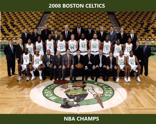 2008 Boston Celtics Team Magnet Basketball Picture Nba World Champs