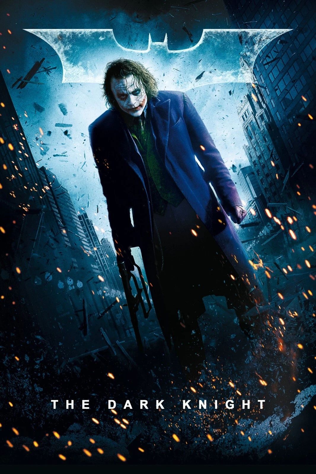 2008 Batman The Dark Knight Movie Magnet Joker Heath Ledger