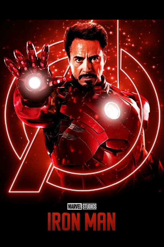 2008 Iron Man Movie Magnet Tony Stark Robert Downey Jr Marvel Avengers