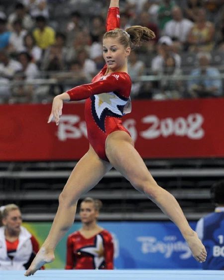 2008 Olympics Usa Gymnast Shawn Johnson Glossy Magnet Print Beijing Magnet 2