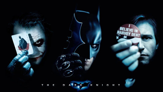 2008 The Dark Knight Movie Keychain Batman Joker Heath Ledger Bale