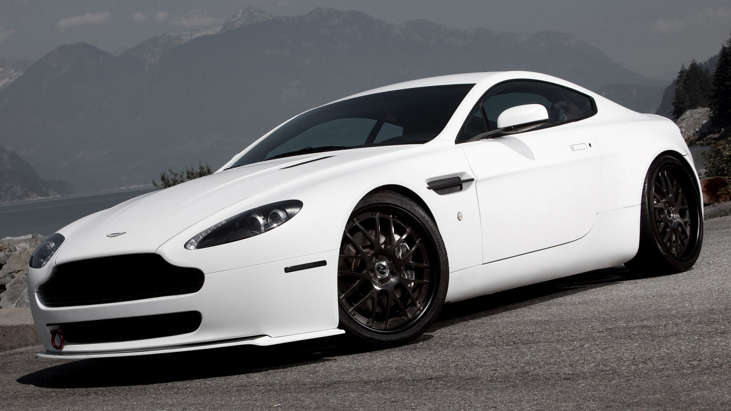 Aston Martin V8 Vantage Helvellyn Frost By Mw Design Hd Art Jigsaw Puzzle