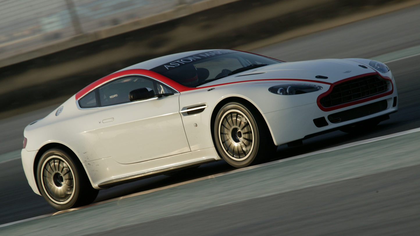 Aston Martin Vantage Gt4 Hd Art Keychain