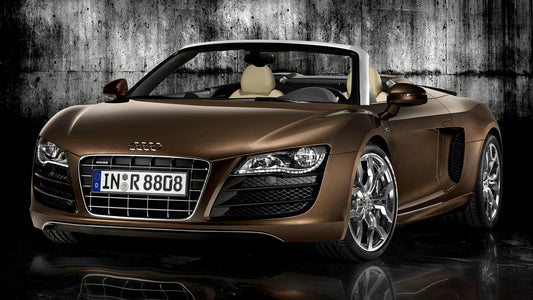 Audi R8 V10 Spyder Hd Art Keychain