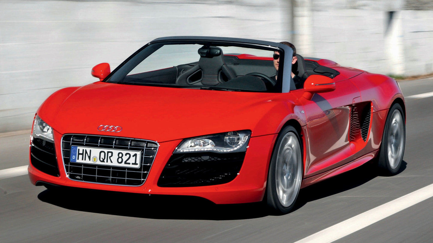 Audi R8 V10 Spyder Hd Art Keychain