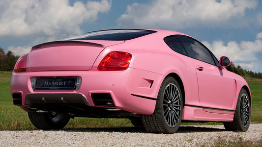 Bentley Continental Gt Vitesse Rose By Mansory Hd Art Keychain