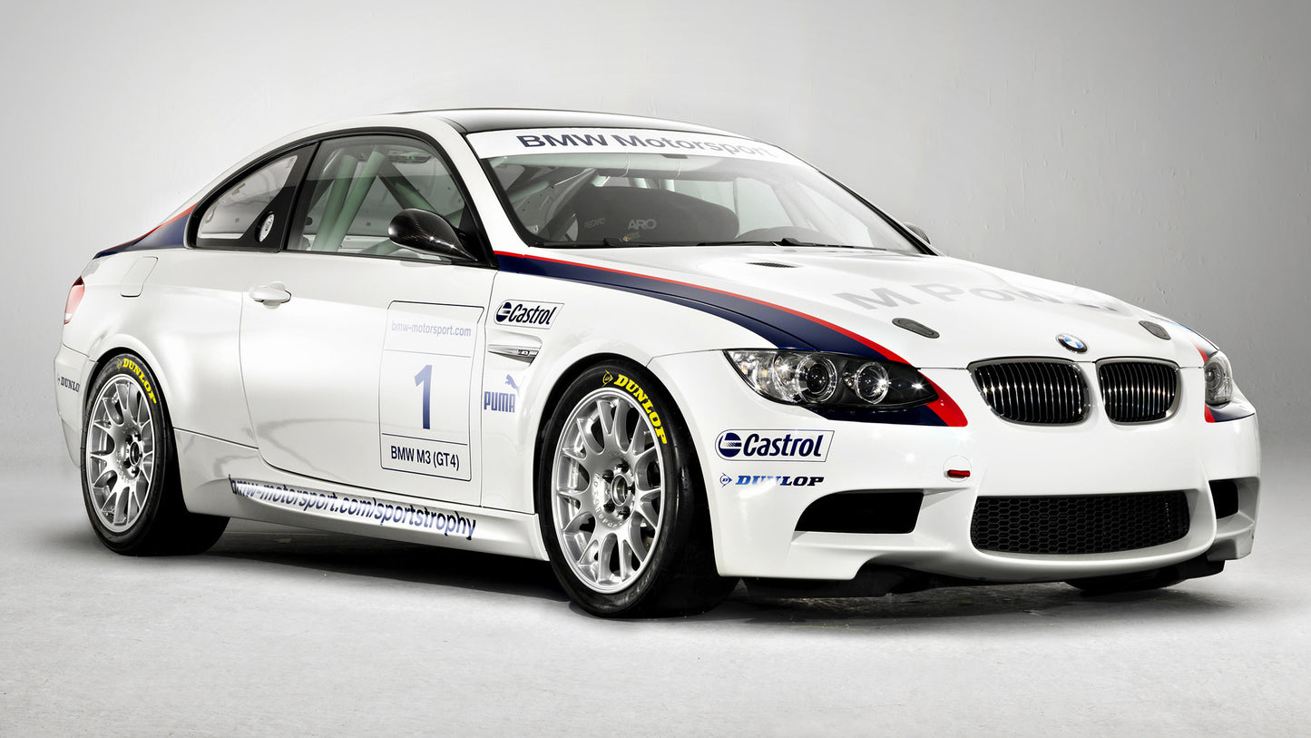 Bmw M3 Gt4 Hd Art Keychain