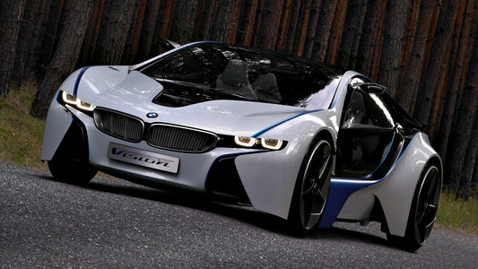 Bmw Vision Efficient Dynamics Hd Art Keychain