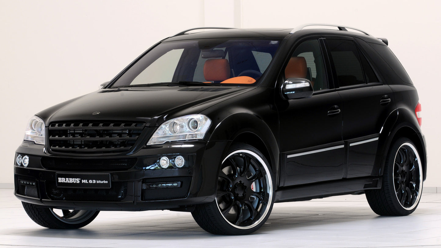Brabus Ml Biturbo Based On M Class Hd Art Keychain