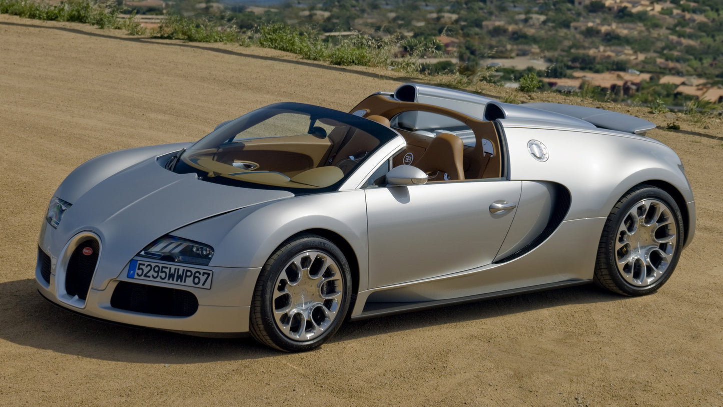 Bugatti Veyron Grand Sport Hd Art Keychain