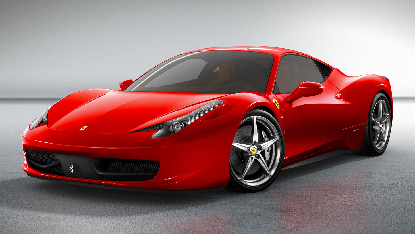 Ferrari Italia Hd Art Keychain