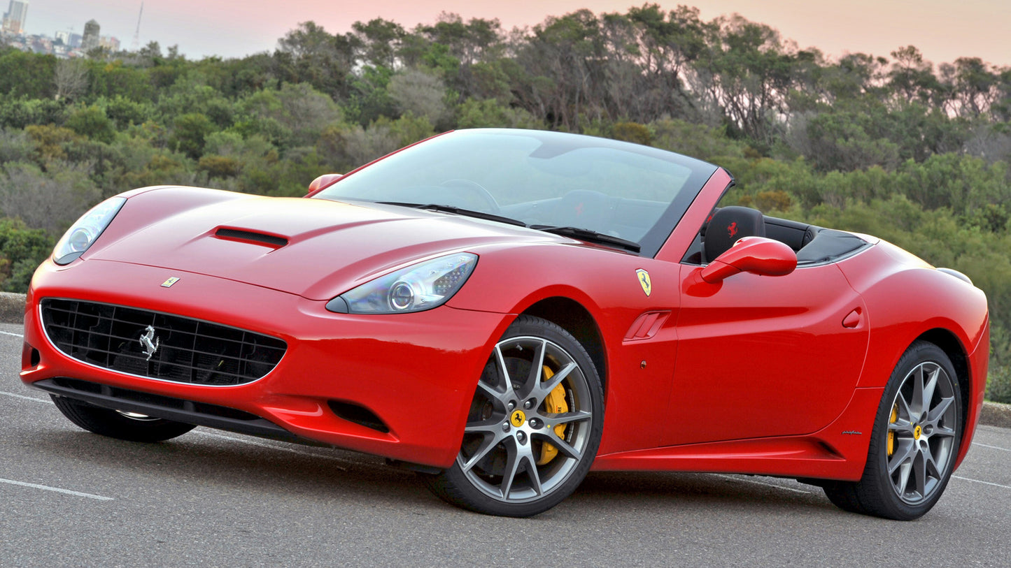 Ferrari California Au Hd Art Keychain