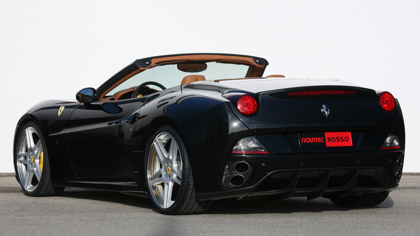 Ferrari California By Novitec Rosso Hd Art Keychain