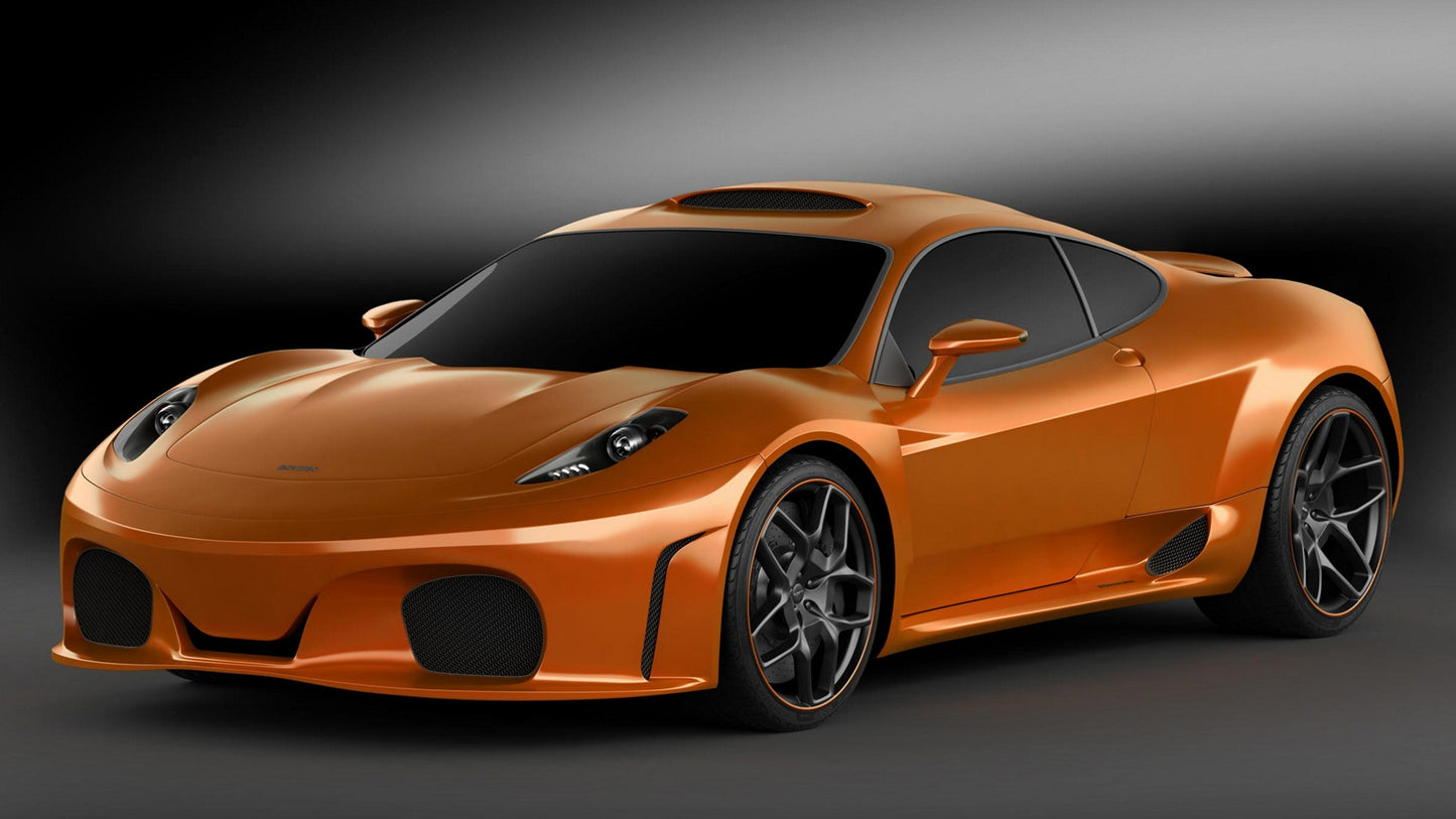 Ferrari F430 Tulesto By Novitec Rosso Hd Art Keychain