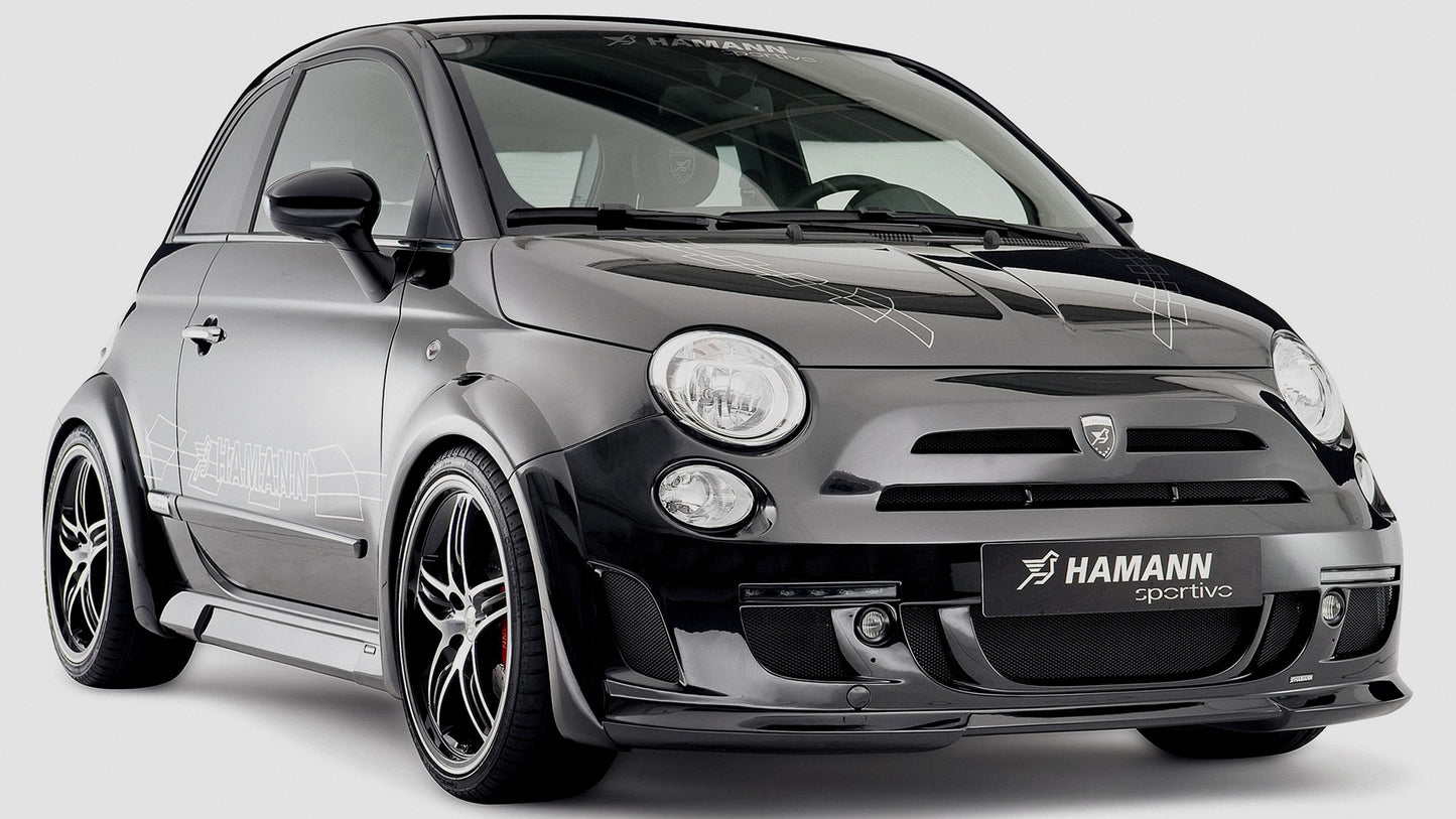Fiat Largo By Hamann Hd Art Keychain