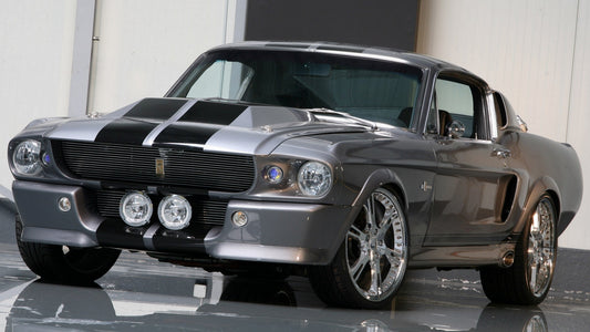 Ford Mustang Gt500 Eleanor By Wheelsandmore Hd Art Keychain