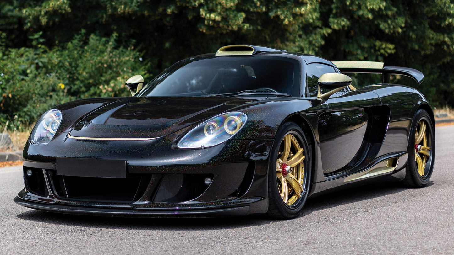 Gemballa Mirage Gt Gold Edition Hd Art Keychain
