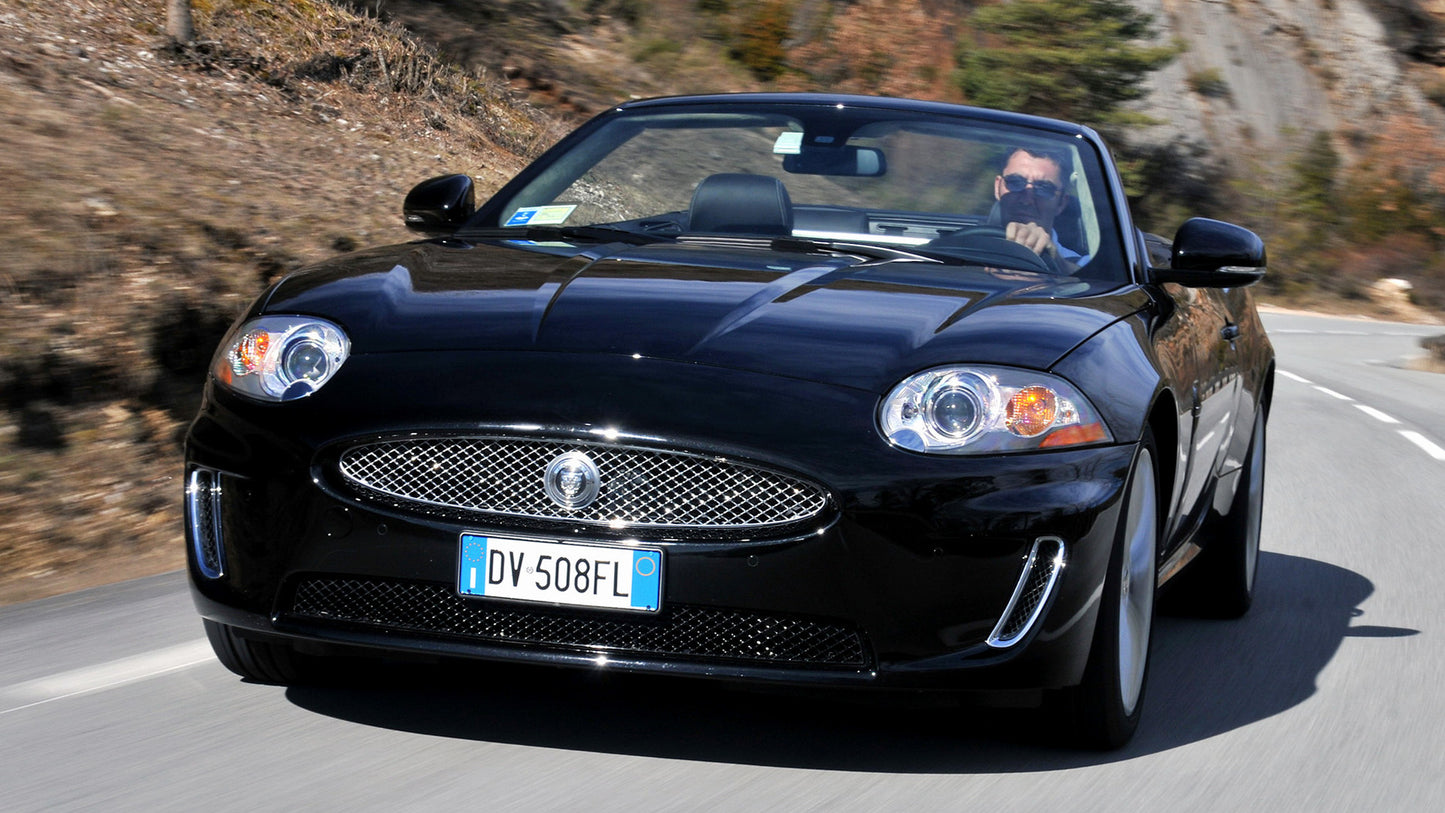 Jaguar Xk Convertible Hd Art Keychain
