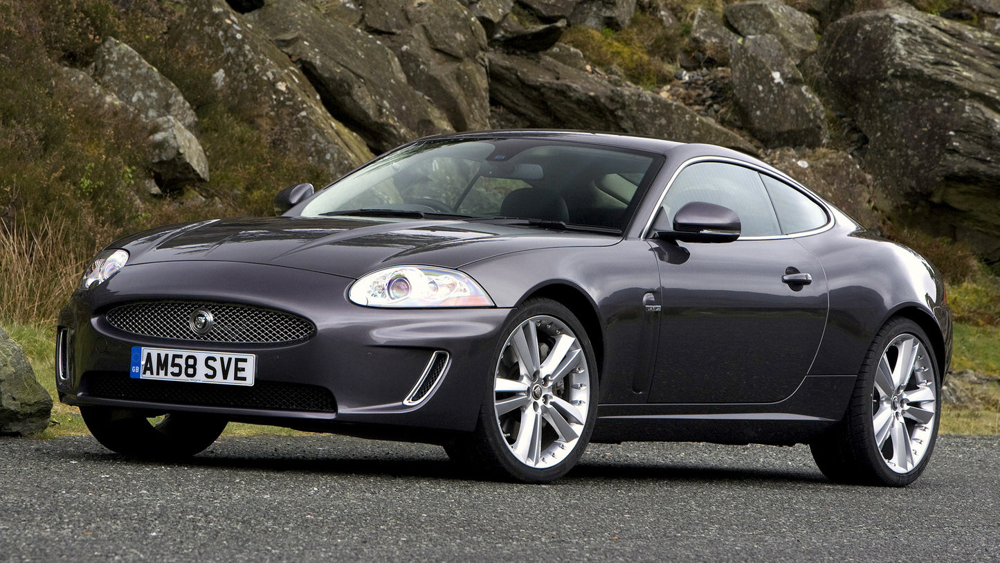 Jaguar Xk Coupe Uk Hd Art Print Poster