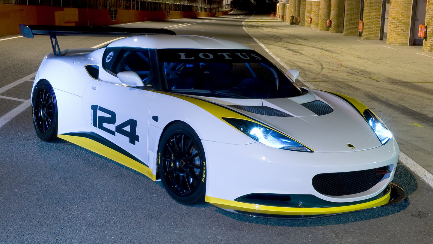 Lotus Evora Type Endurance Racecar Hd Art Print Poster