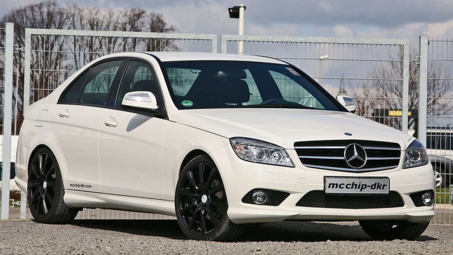 Mercedes Benz C Class White Series By Mcchip Dkr Hd Art Jigsaw Puzzle