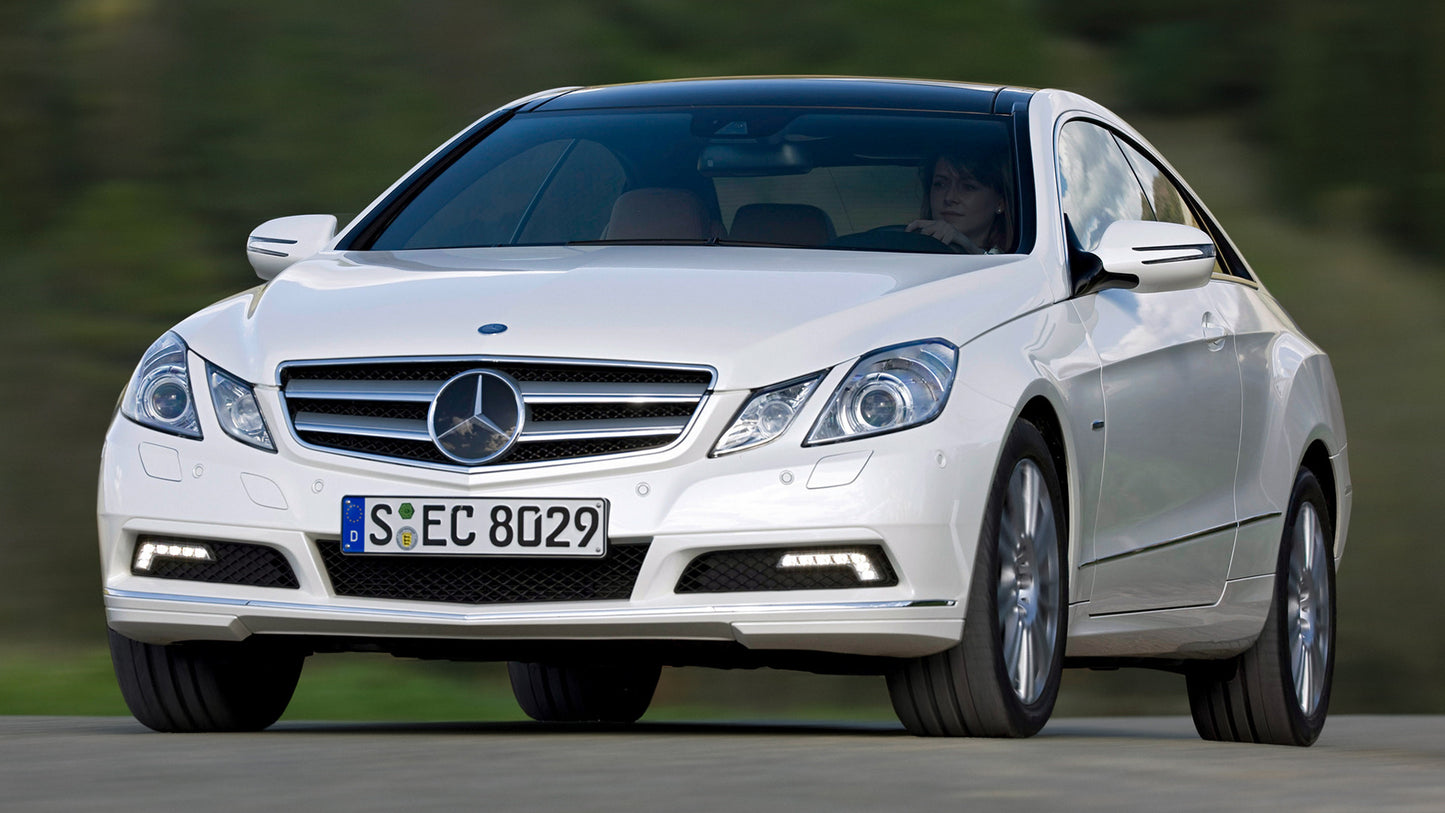 Mercedes Benz E Class Coupe Hd Art Print Poster