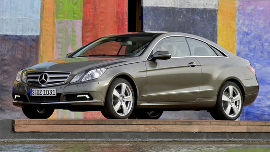 Mercedes Benz E Class Coupe Hd Art Print Poster