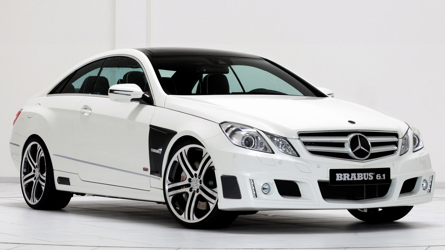 Mercedes Benz E Class Coupe By Brabus Hd Art Magnet