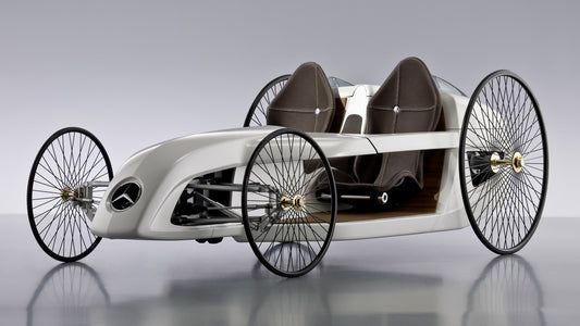 Mercedes Benz F Cell Roadster Hd Art Print Poster