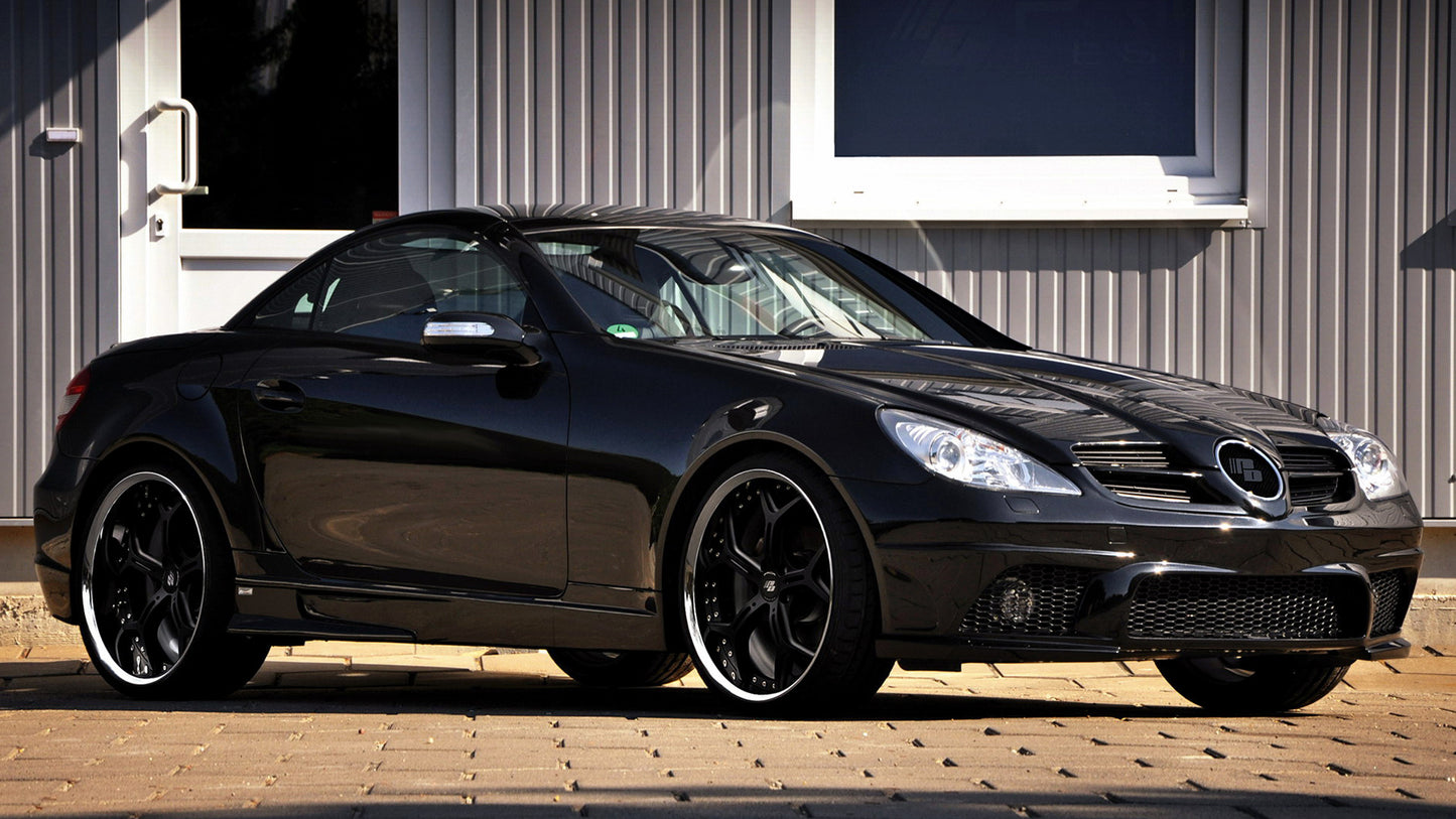 Mercedes Benz Slk Class By Prior Design Hd Art Keychain