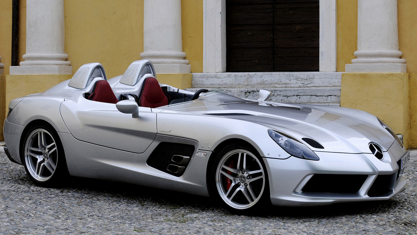 Mercedes Benz Slr Stirling Moss Hd Art Jigsaw Puzzle