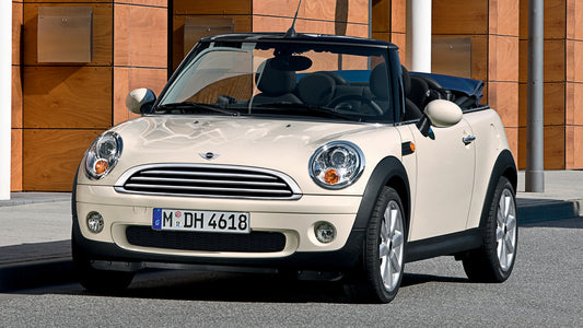 Mini Cooper Cabrio Hd Art Keychain