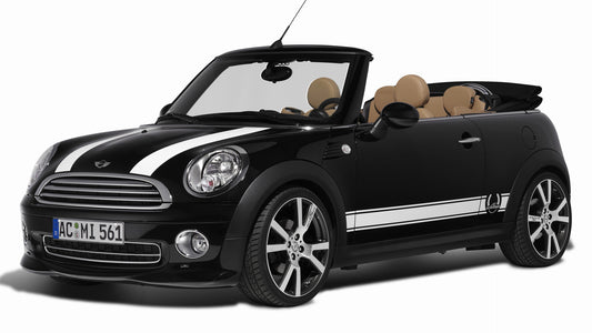 Mini Cooper Cabrio By Ac Schnitzer Hd Art Keychain